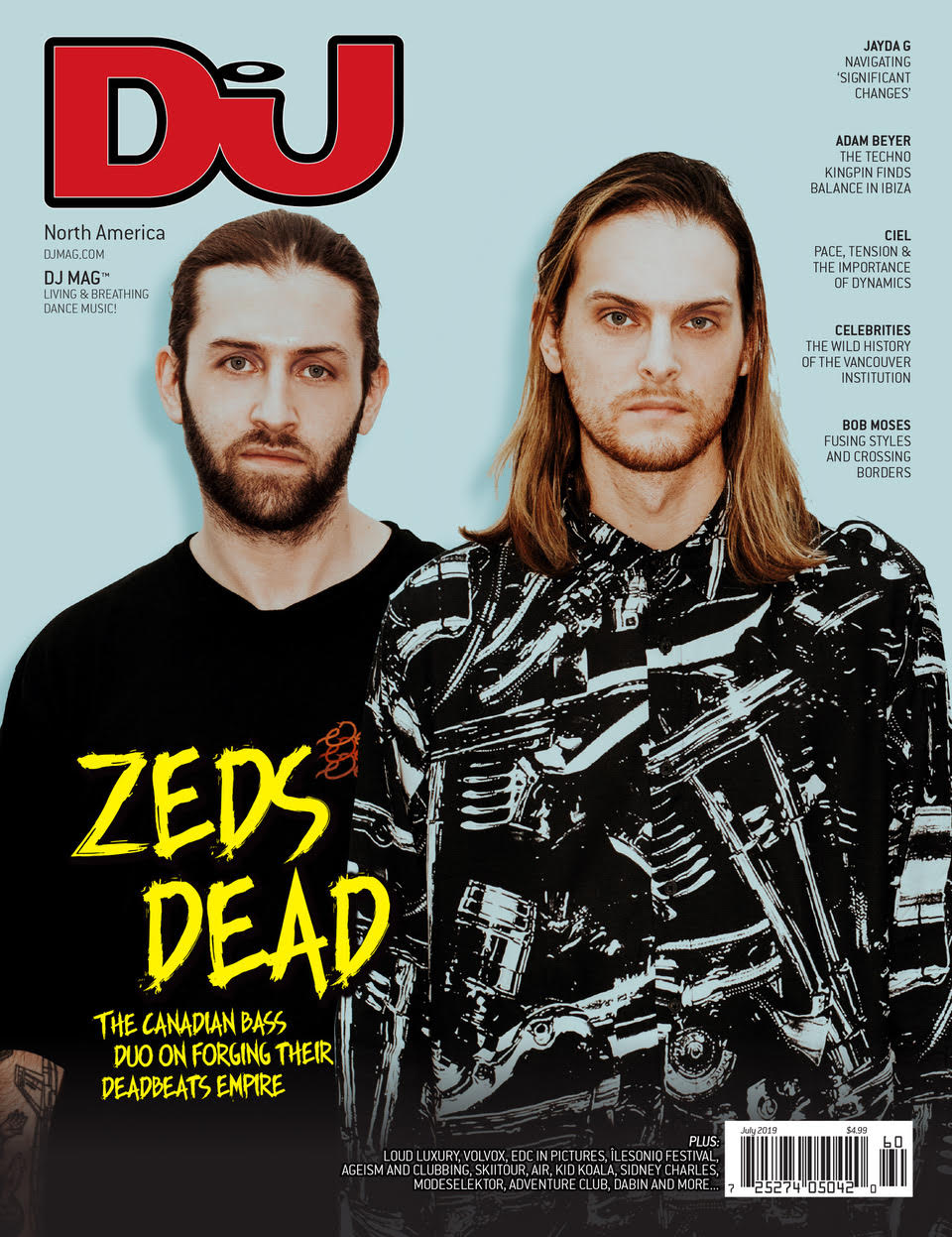DJ Mag July 2019 (North America) - printed