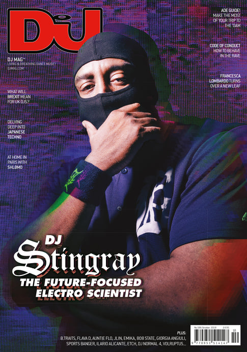 DJ Mag October 2018 (UK) - digital cover